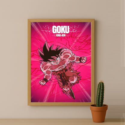 Poster Dragon Ball Z - Goku Kaio-Ken