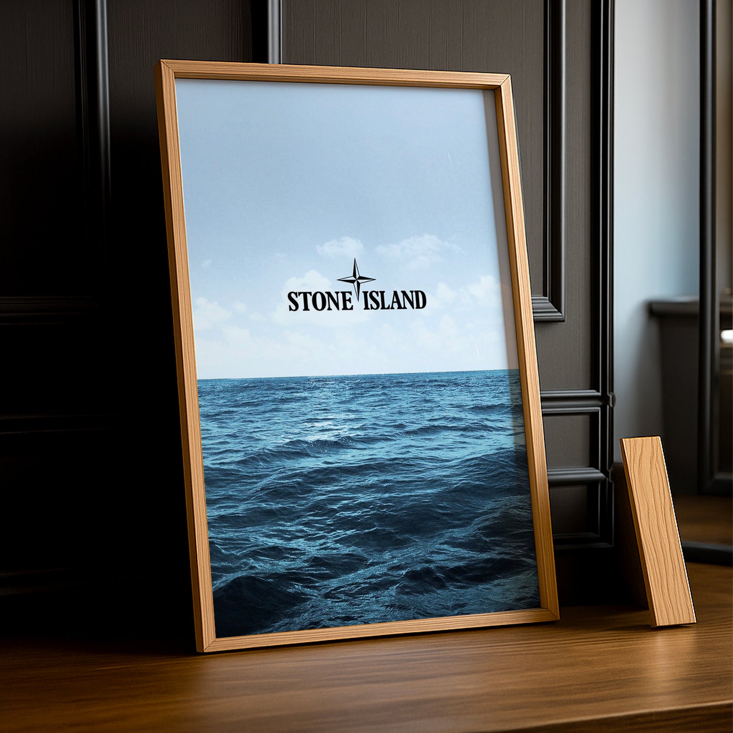 Cadre photo Stone Island vagues