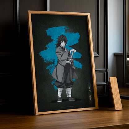 Cadre Photo Demon Slayer - Giyu Tomioka