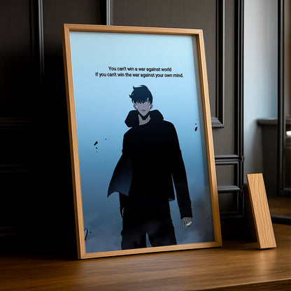 Cadre Photo Solo Leveling - You Can't Win