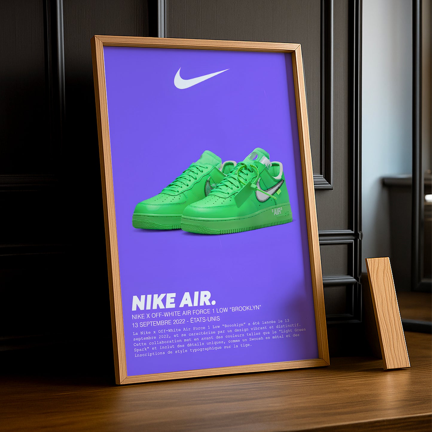 Nike Air Force 1 Low x Off-White Brooklyn Fotorahmen 
