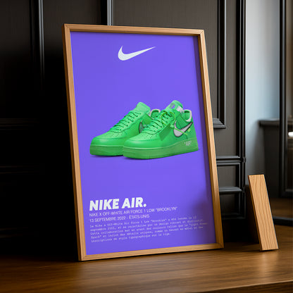 Nike Air Force 1 Low x Off-White Brooklyn Fotorahmen 