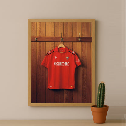 Cadre photo - Maillot Osasuna 25-26