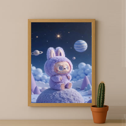 Poster Labubu - Space