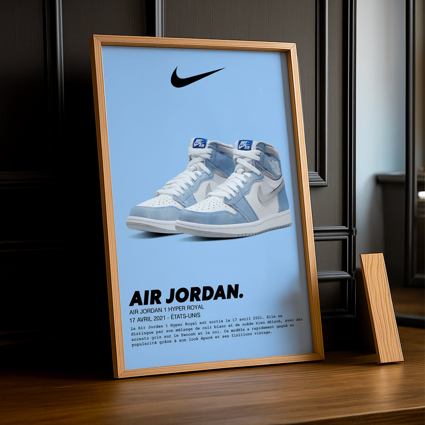 Air Jordan 1 High Hyper Royal Fotorahmen 