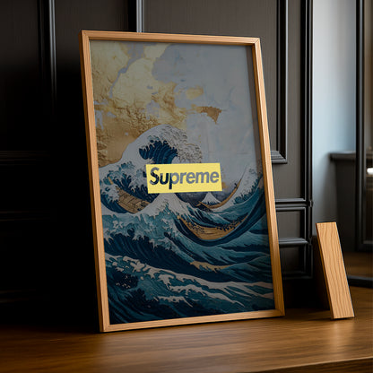 Cadre photo Supreme - Golden Wave