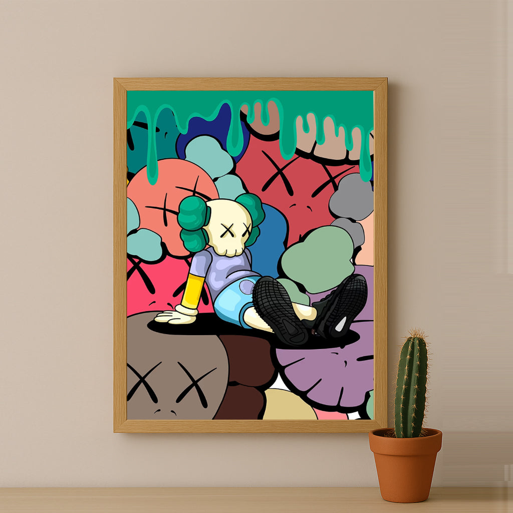 Cadre photo Kaws - Halloween