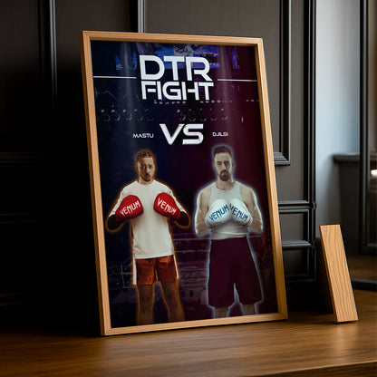 Cadre photo DTR Fight Mastu vs Djilsi