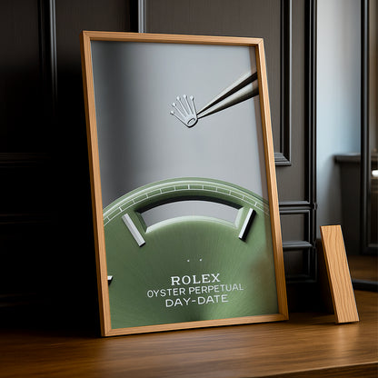 Cadre Photo Rolex - Aesthetic Green