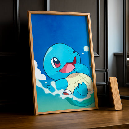 Cadre photo de Carapuce Pokémon