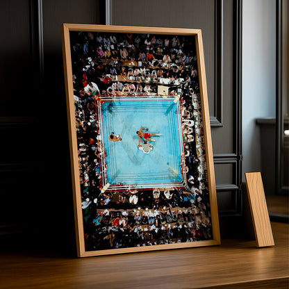 Cadre Photo Boxe - Ring