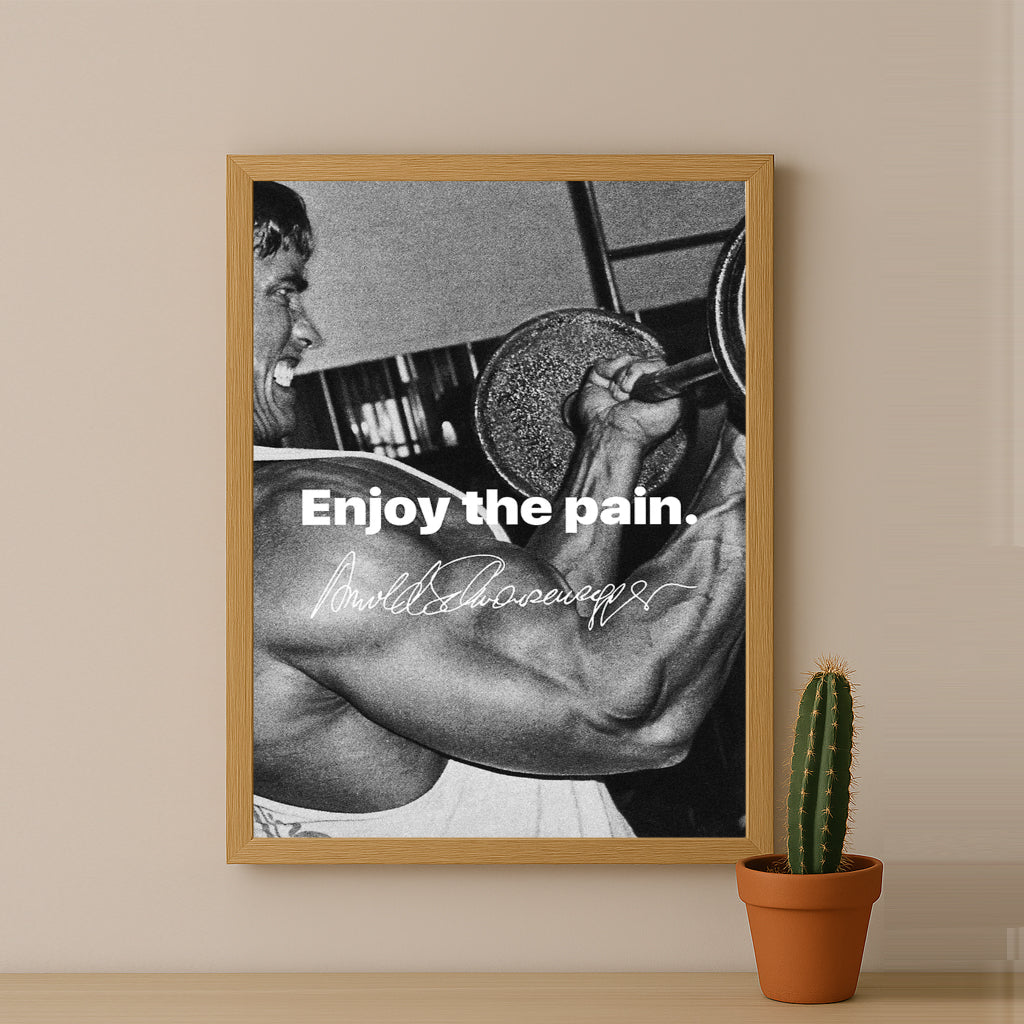 Cadre photo Motivation - Enjoy The Pain