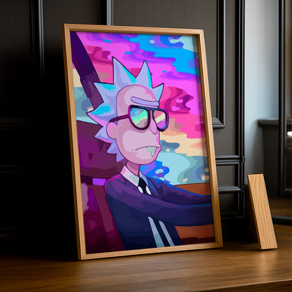 Cadre photo de Rick et Morty