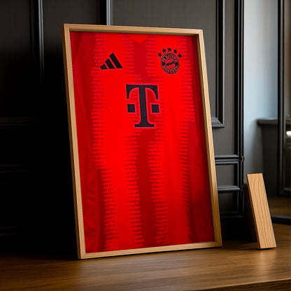 Bayern München 2025 Trikot-Fotorahmen