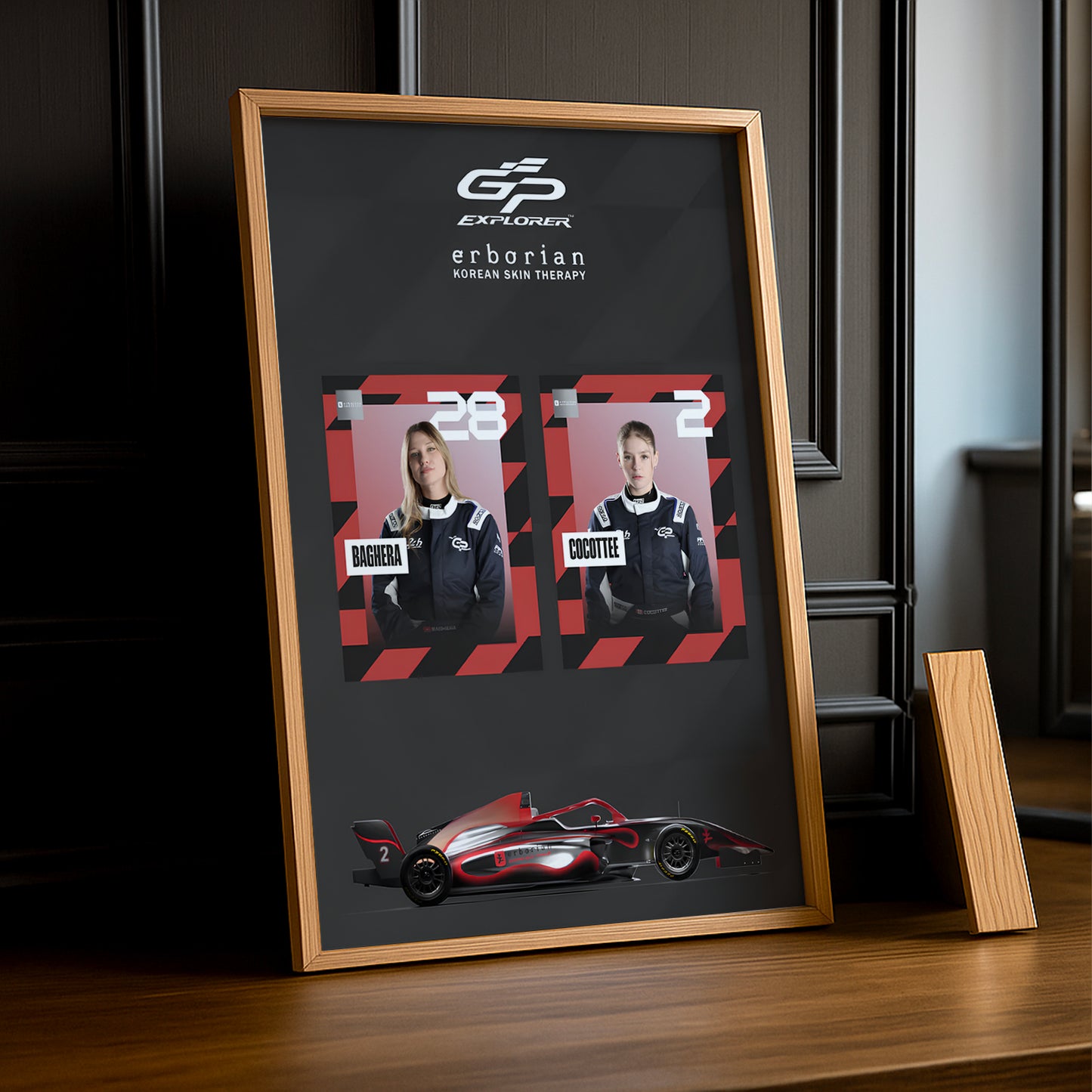 Cadre Photo GP Explorer Baghera x Cocotte Erborian