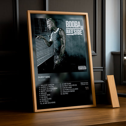 Cadre photo Ouestside Booba