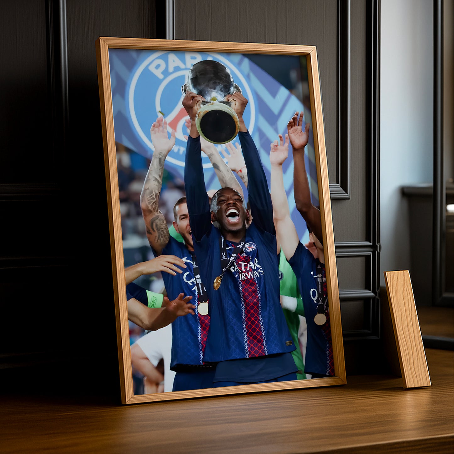 Poster d'Ousmane Dembélé Paris Saint-Germain