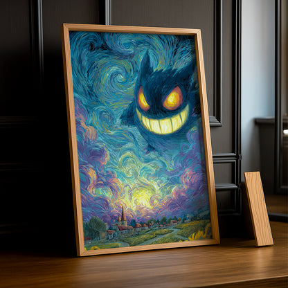Cadre Photo Pokémon - Big Gengar
