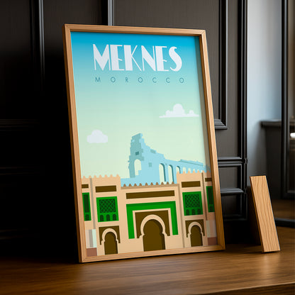 Maroc Meknes - Cadre photo