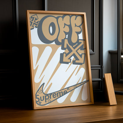 Cadre photo Nike x Off-White