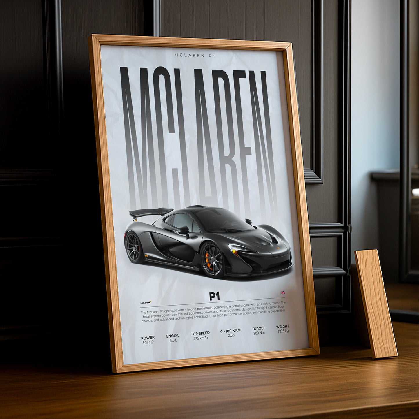 Cadre photo McLaren P1