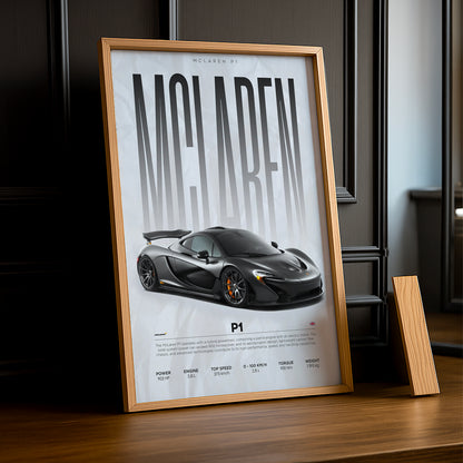 Cadre photo McLaren P1