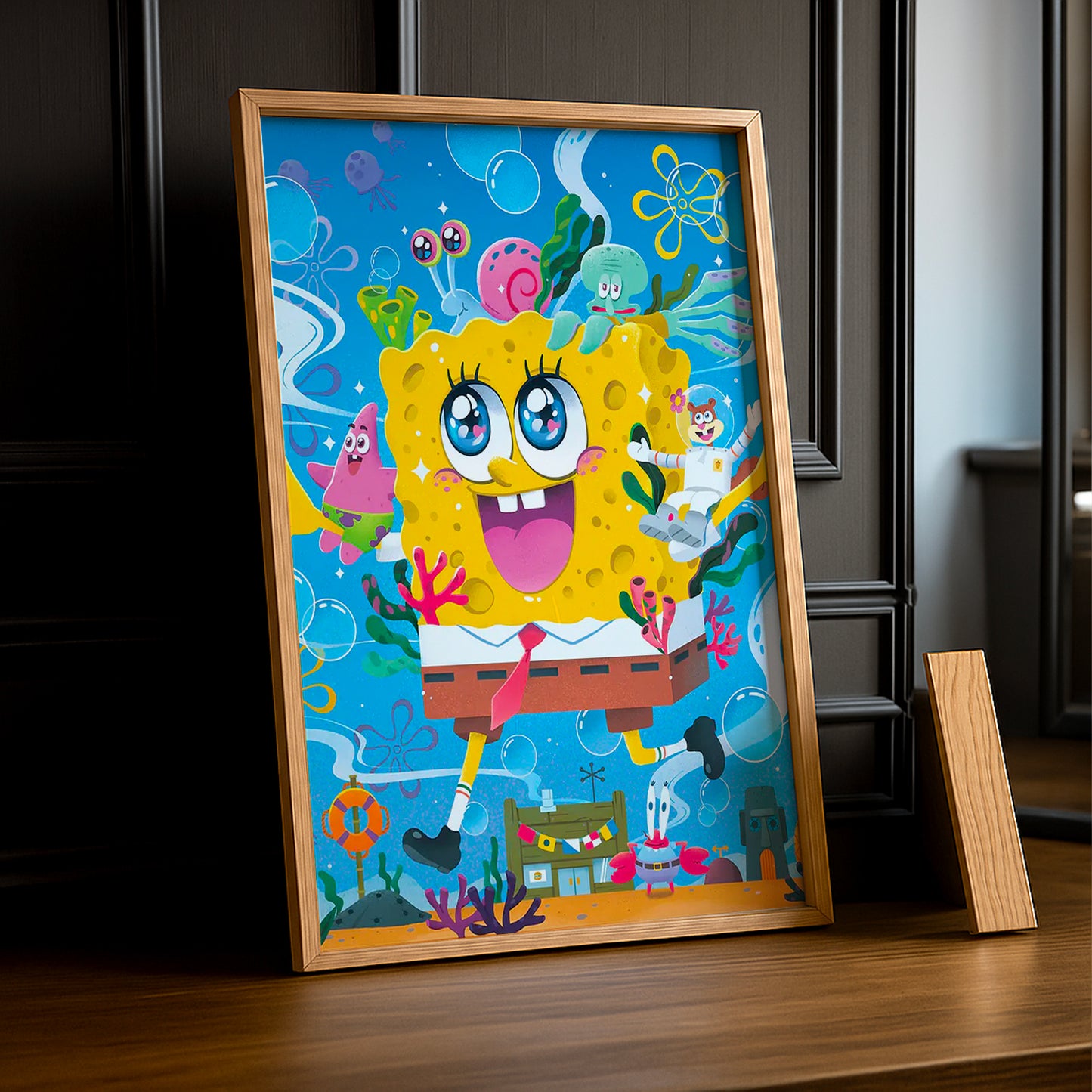 Cadre Photo Bob L'Éponge - Love