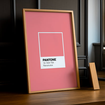 Cadre Photo Pantone Étiquette - Ranunculus