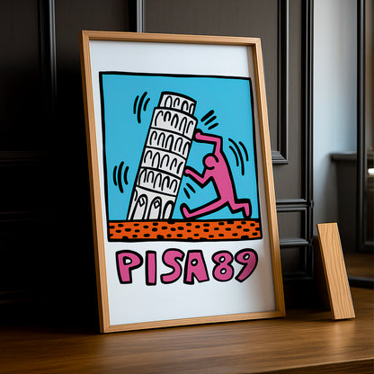 Cadre photo Keith Haring