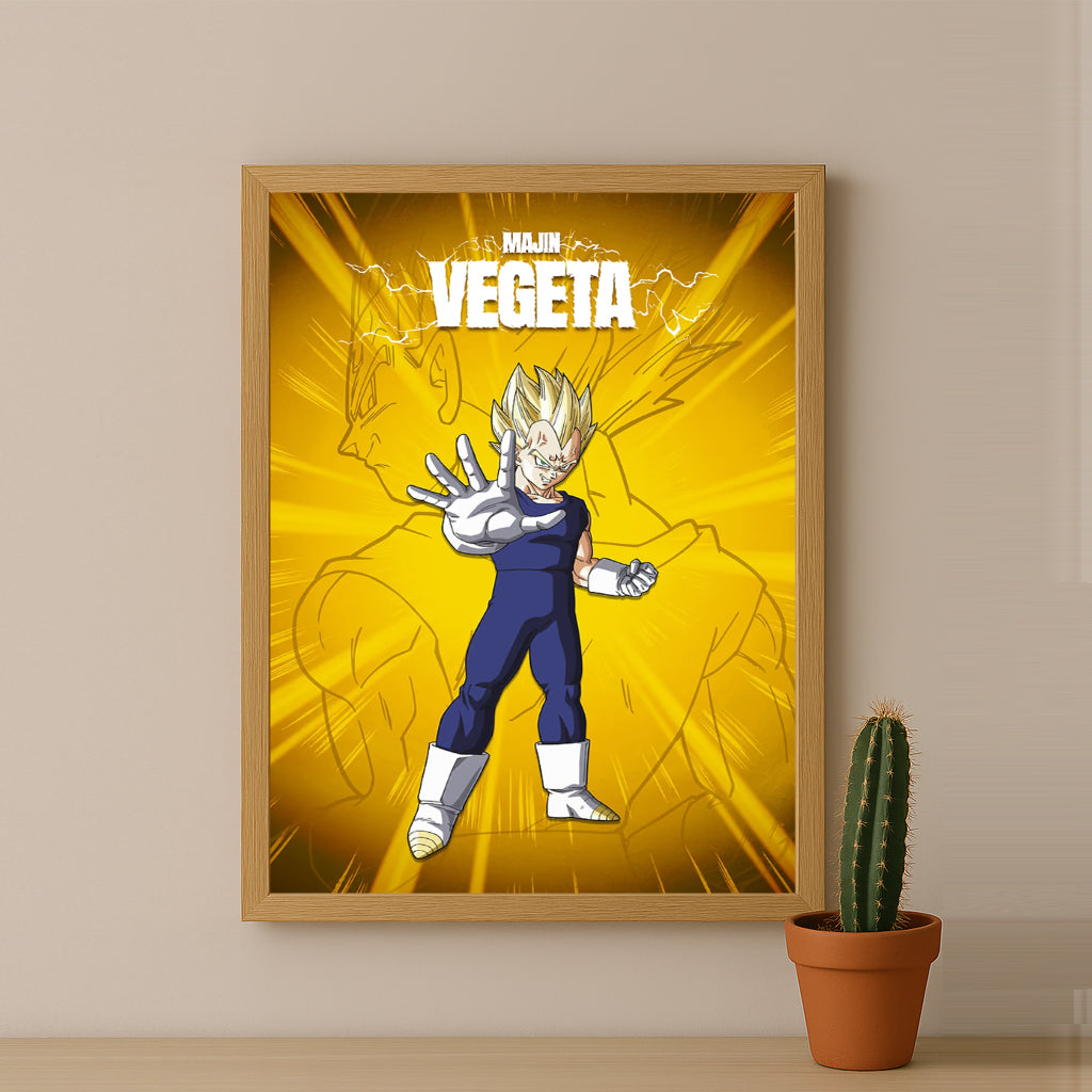 Poster Dragon Ball Z - Majin Vegeta