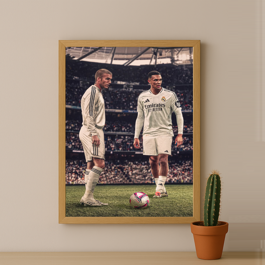 Cadre Photo Trent Alexander-Arnold Real Madrid – Affiche HD Encadrée Papier Premium