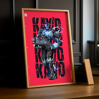 Cadre Photo Valorant - Kayo