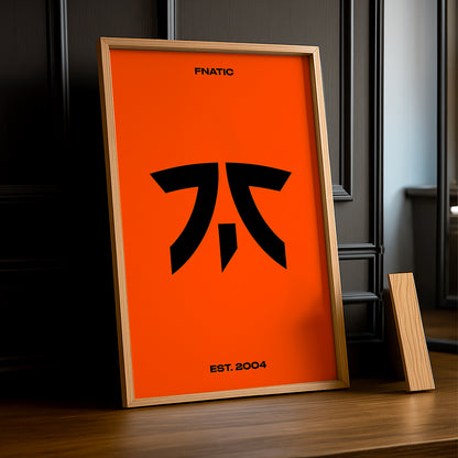 Cadre Photo Fnatic - Orange