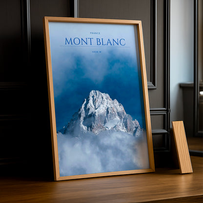 Cadre Photo Naturel - Mont Blanc France