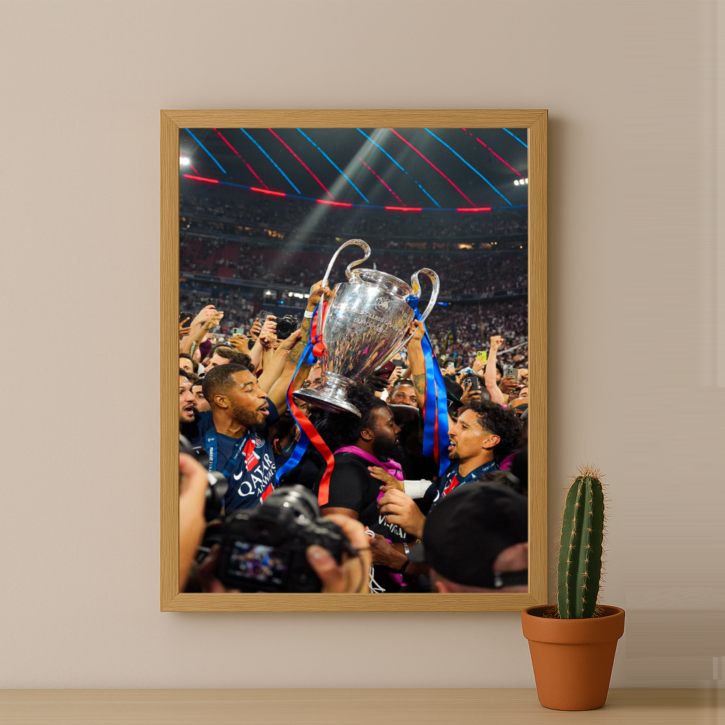 Cadre photo PSG célébration