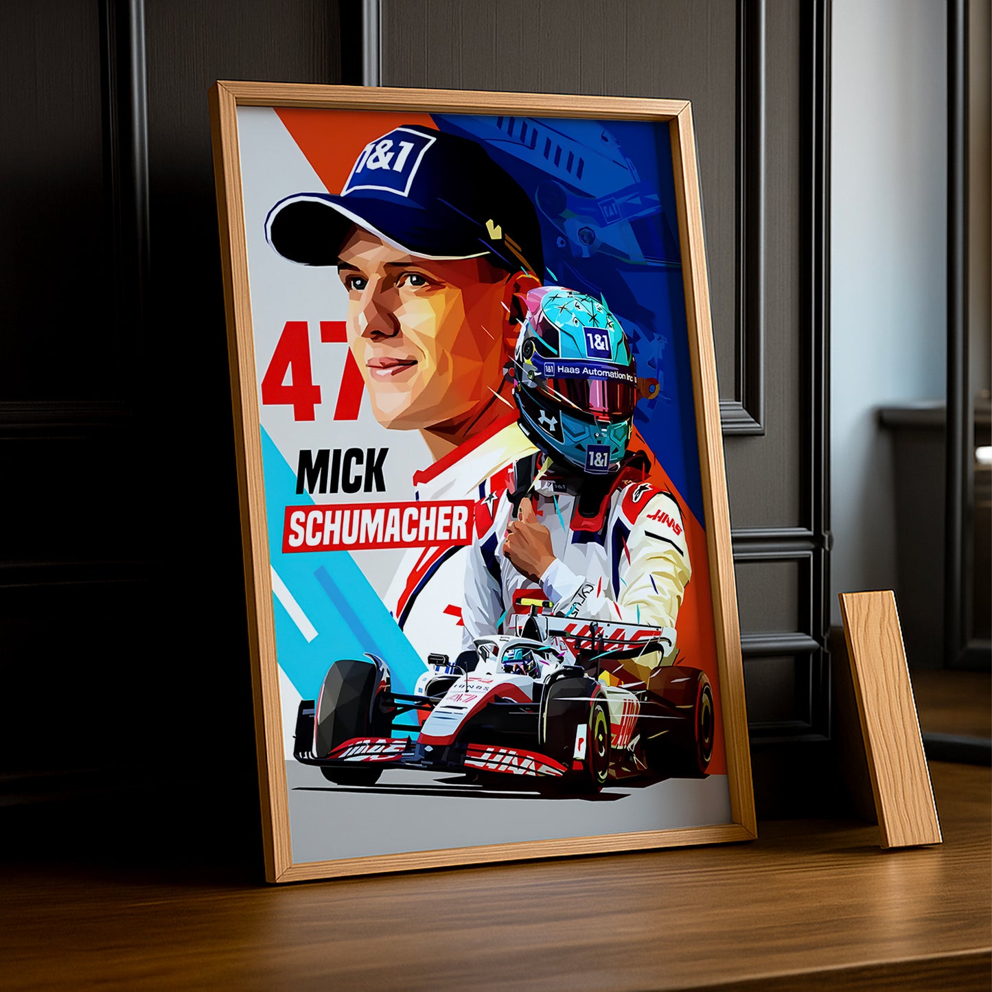 Cadre photo Mick Schumacher Formule 1