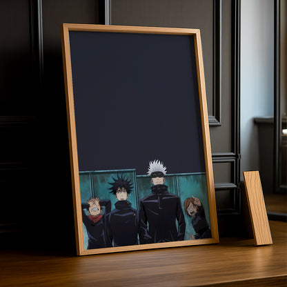 Cadre photo Jujutsu Kaizen