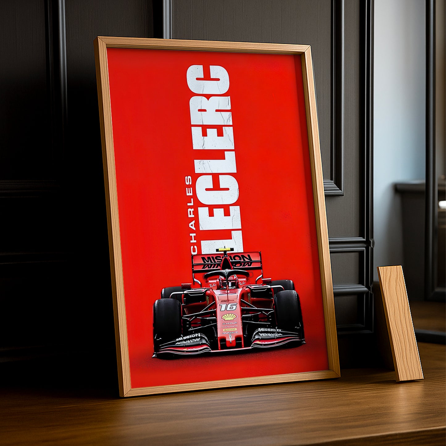 Cadre photo Charles Leclerc Formula 1