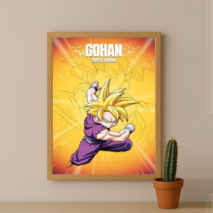 Poster Dragon Ball Z - Gohan Super Saiyan