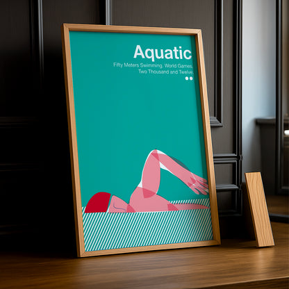 Cadre Photo Natation - World Games