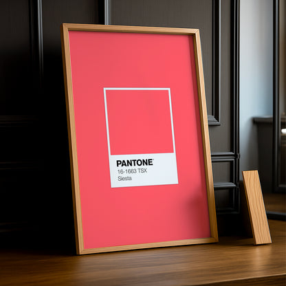 Cadre Photo Pantone Étiquette - Siesta