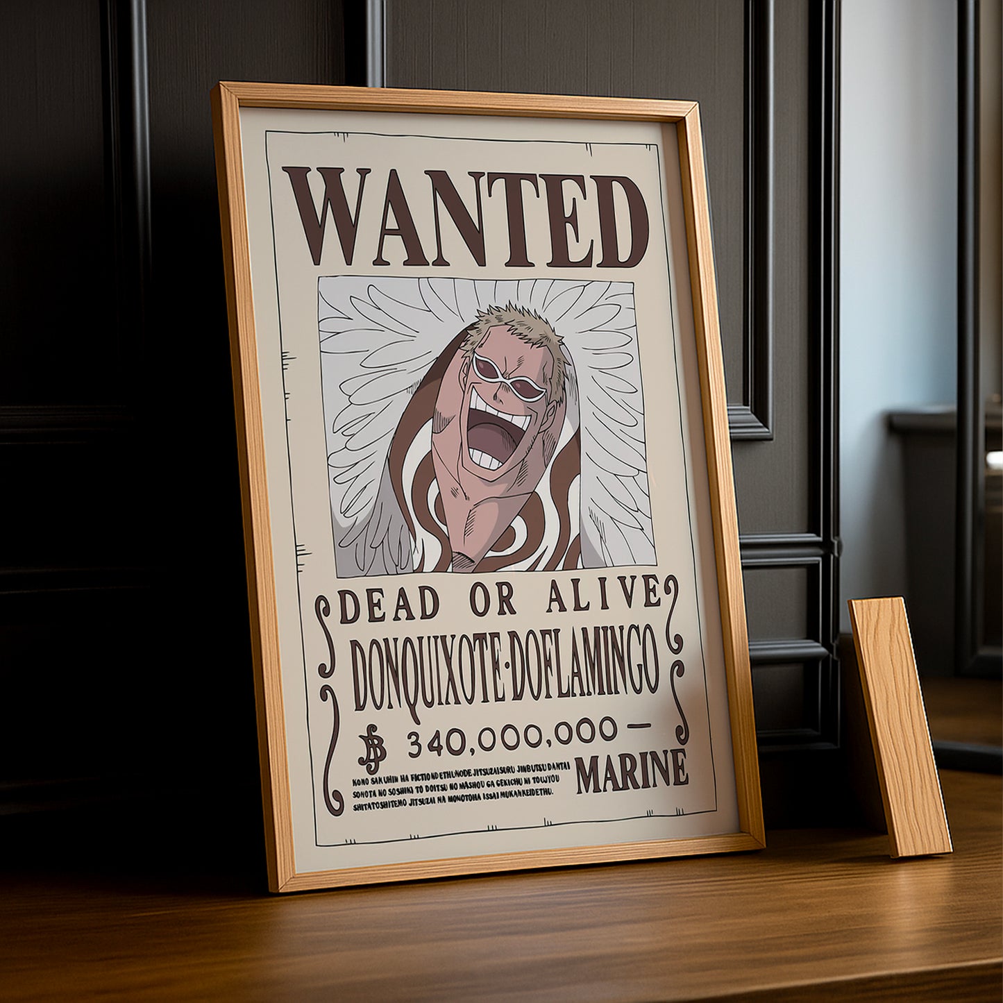 Cadre photo One Piece - Wanted Donquixote Doflamingo