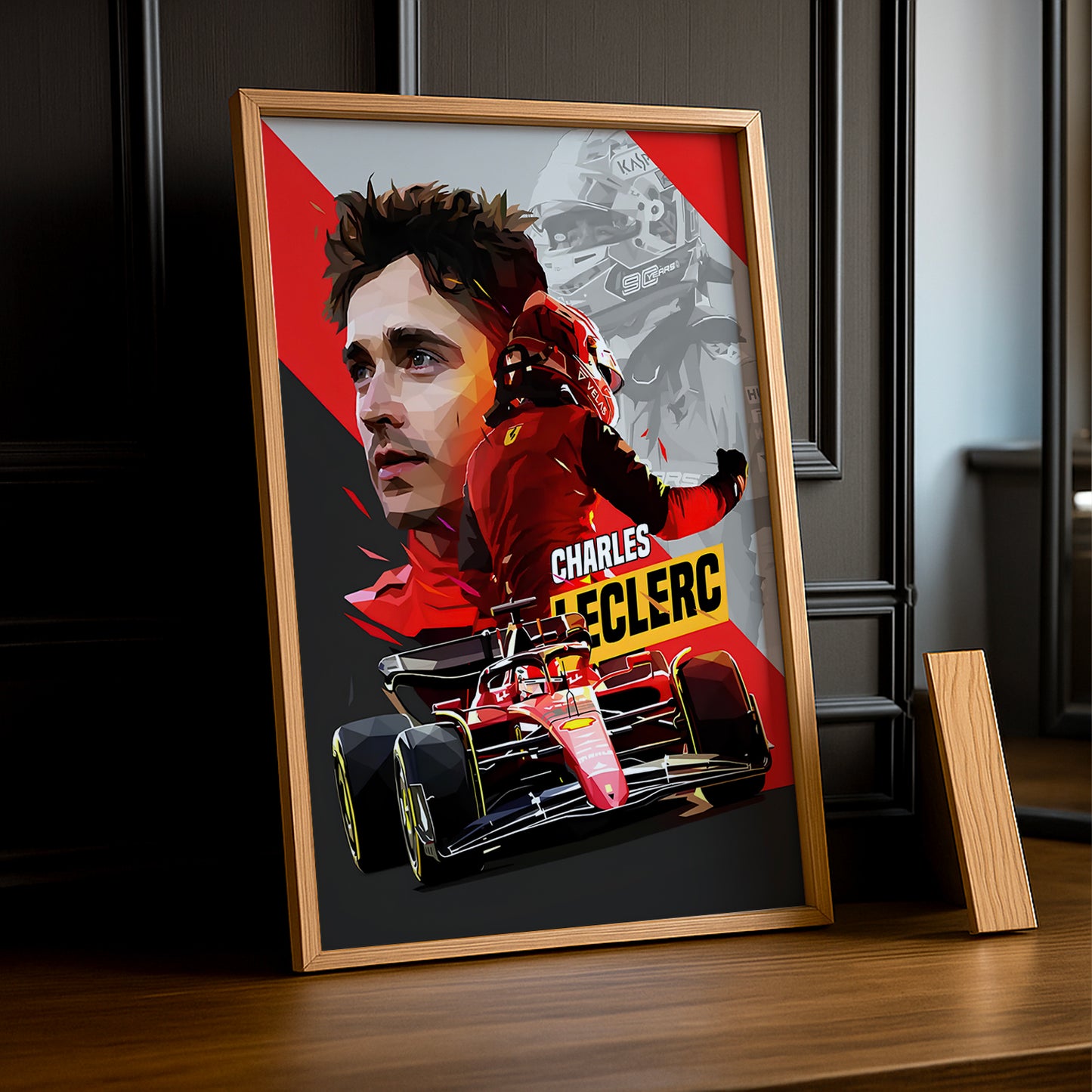Cadre photo Charles Leclerc Formula 1