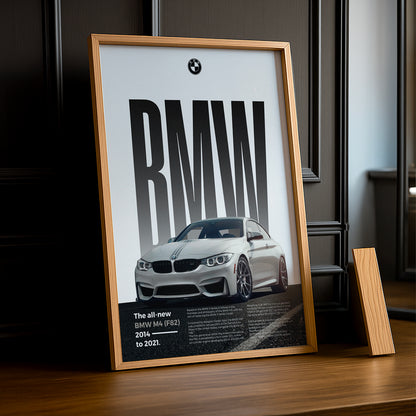 Poster Voitures - BMW M4 F82