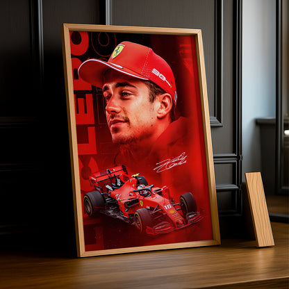 Cadre photo Charles Leclerc Formula 1