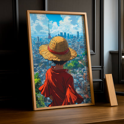 Einteiliger Ruffy-Fotorahmen 