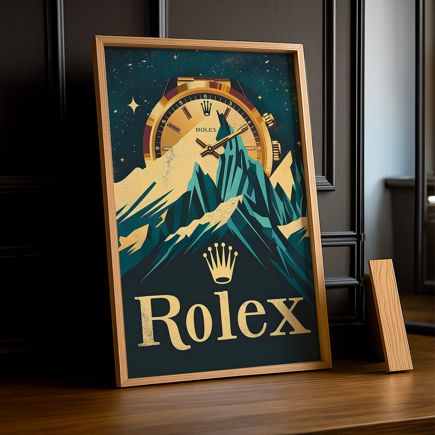 Cadre photo Rolex illustration