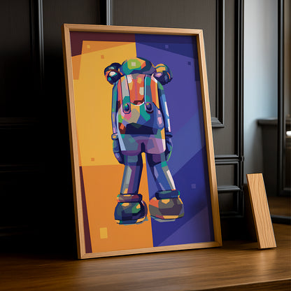 Cadre photo Kaws - Triste