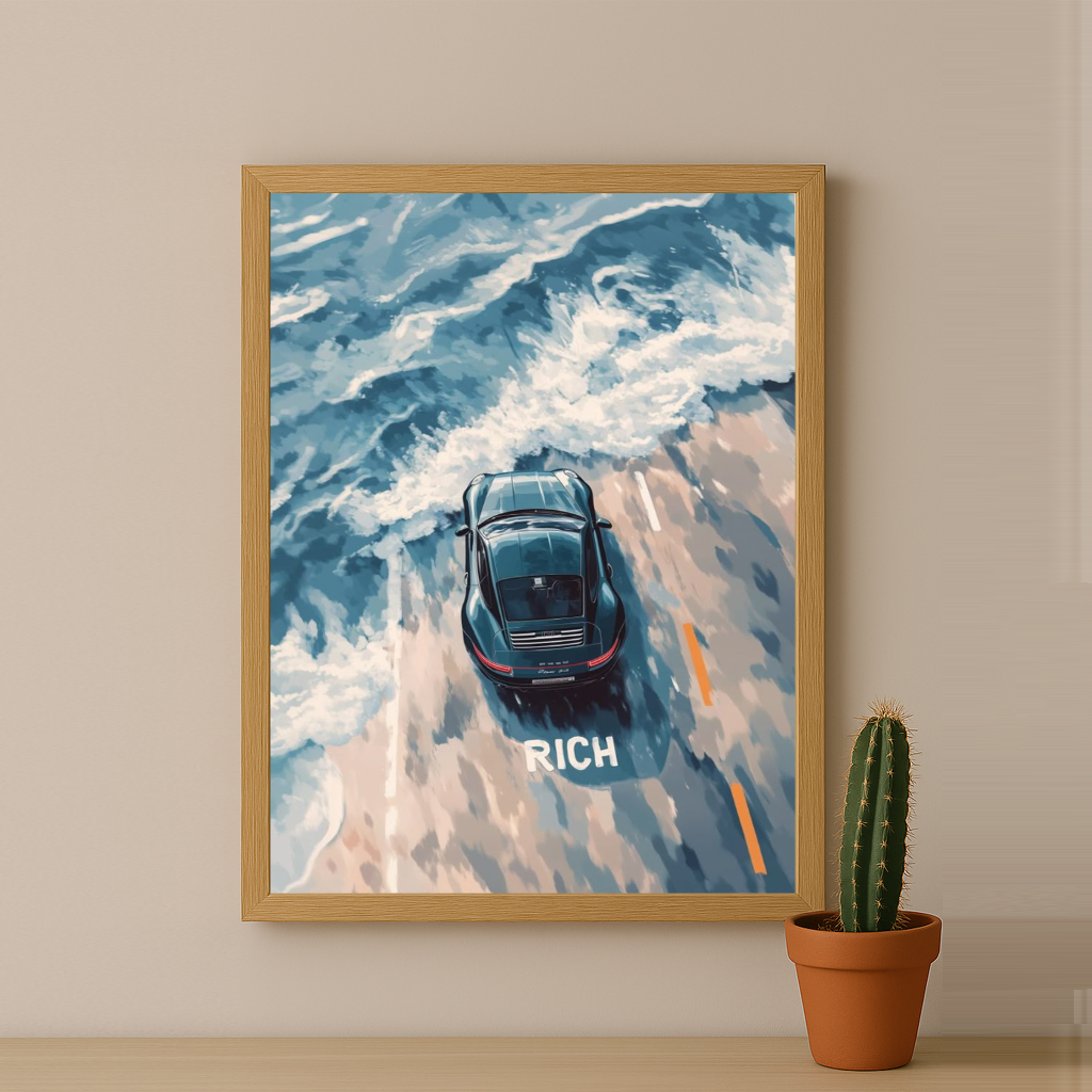 Porsche 911 - Poster