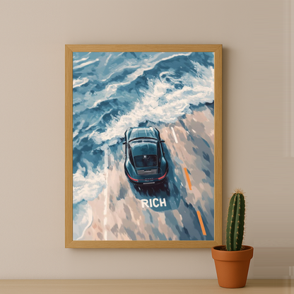 Porsche 911 - Poster